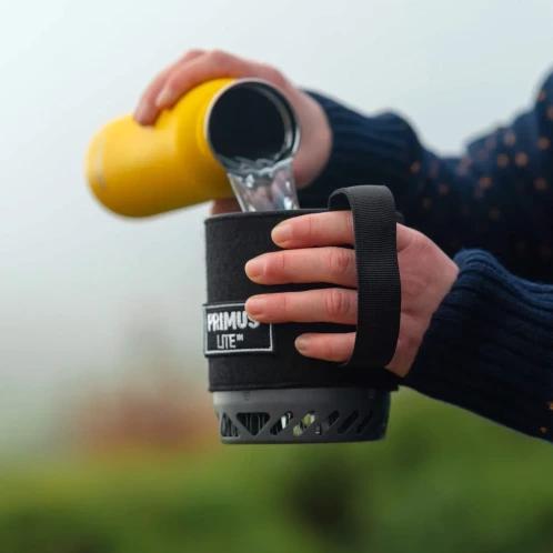 Primus Lite Stove System kompakt főző piros színben 4