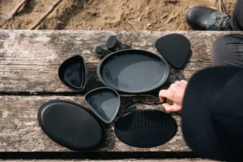 Primus Meal Set edénykészlet fekete színben 4