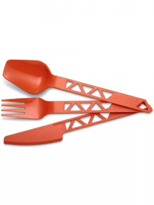 Primus Lightweight TrailCutlery evőeszköz készlet narancssárga színben 2
