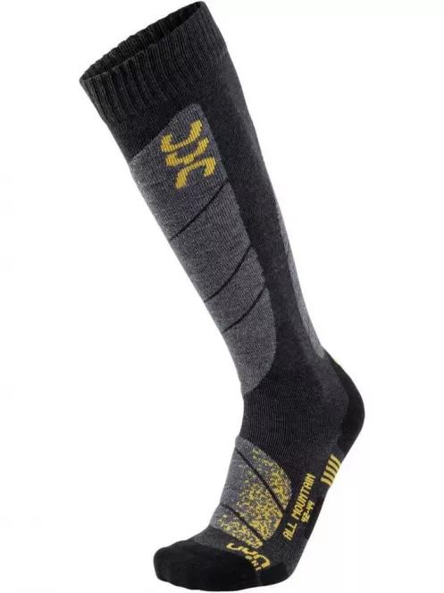 UYN Man Ski All Mountain Socks férfi sízokni szürke színben 2