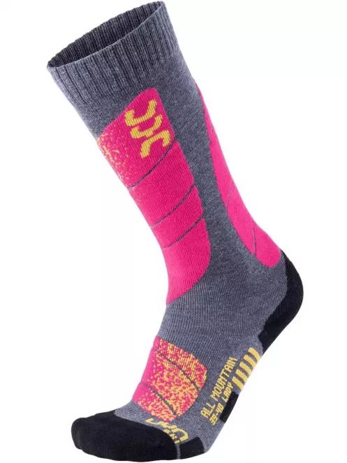 UYN Ski All Mountain Lady női sízokni szürke színben 2