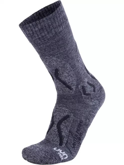 UYN Trekking Winter Merino Man férfi túrazokni szürke színben 2