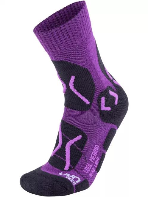 UYN Trekking Cool Merino Lady női túrazokni lila színben 2