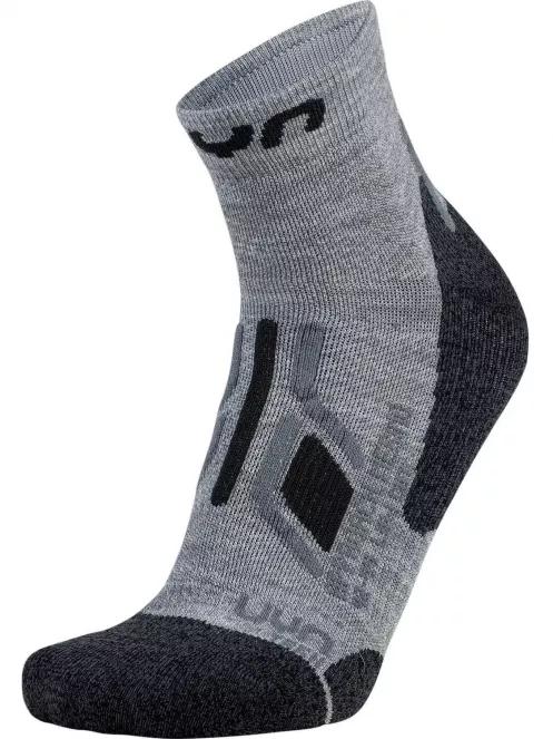 UYN Man Trekking Approach Merino Low Cut Socks férfi túrazokni szürke színben 2