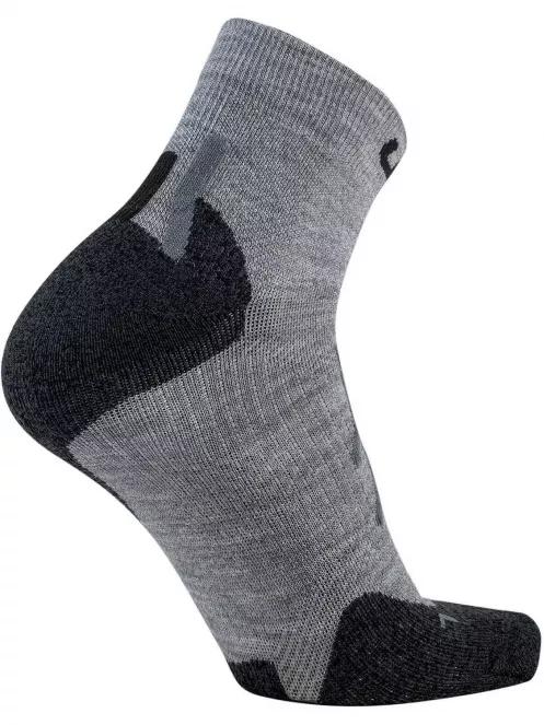 UYN Man Trekking Approach Merino Low Cut Socks férfi túrazokni szürke színben 3