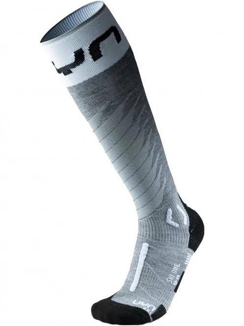 UYN UYN MAN SKI ONE MERINO SOCKS férfi sízokni szürke színben 2