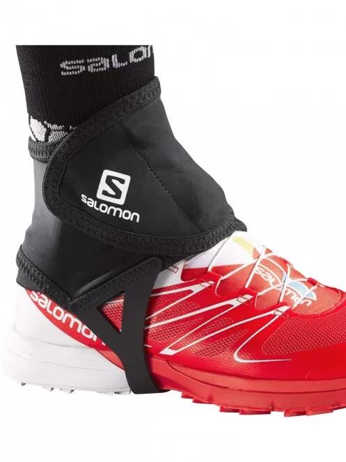 Salomon Trail Gaiters Low alacsonyszárú kamásli fekete színben 2