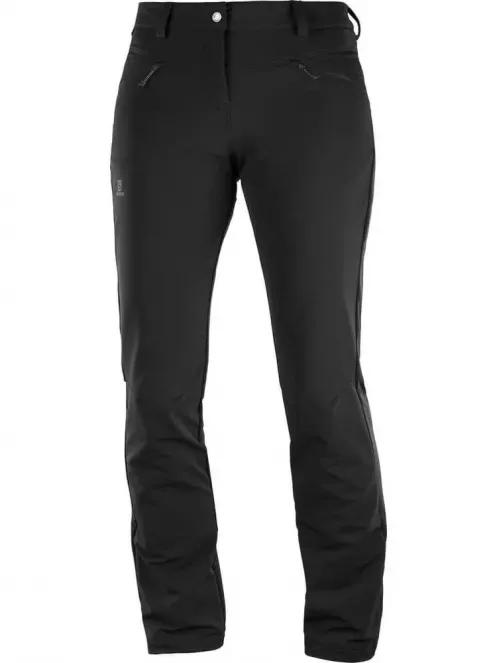 Salomon WAYFARER STRAIGHT WARM PA női túranadrág fekete színben 2