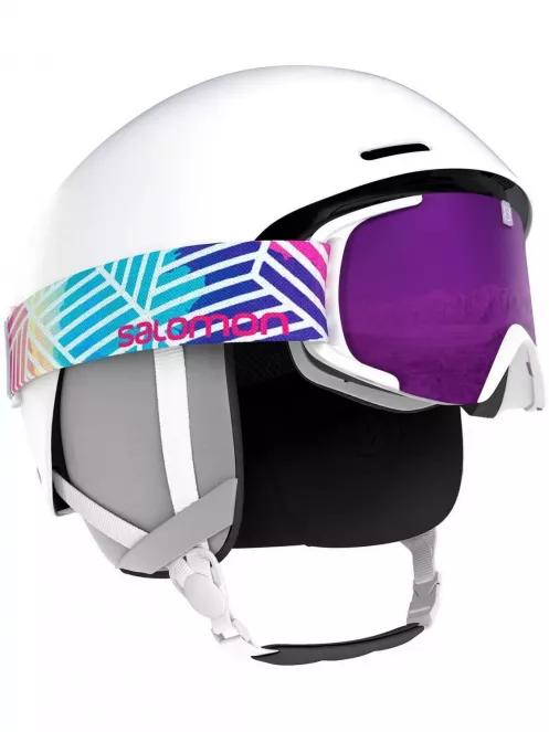 Salomon Helmet Pact bukósisak fehér színben 3