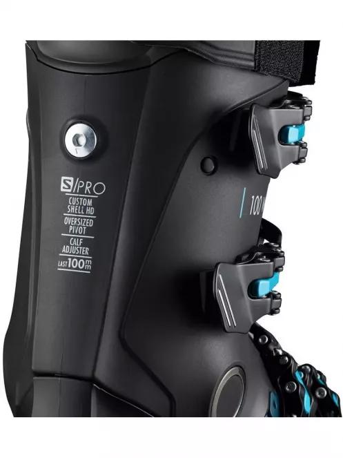 Salomon Alp. Boots S/Pro 100 W női sícipő fekete színben 4