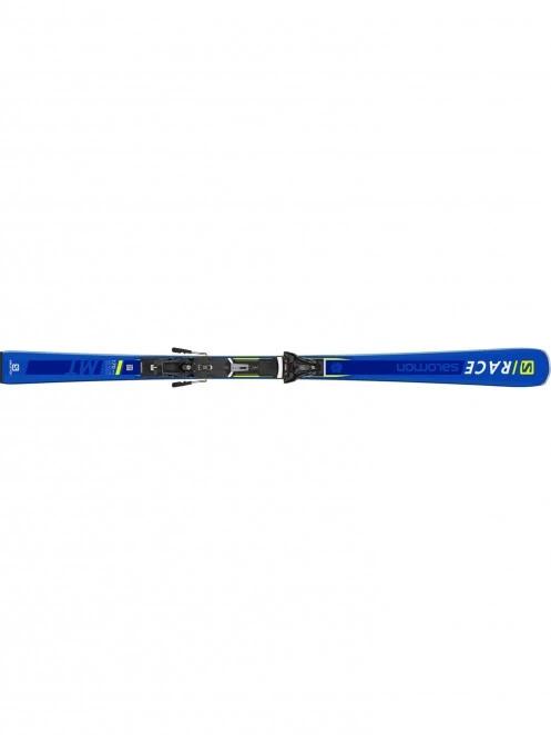 Salomon Ski Set E S/Race Mt+Z12 Gw F80 B férfi síléc kék színben 2