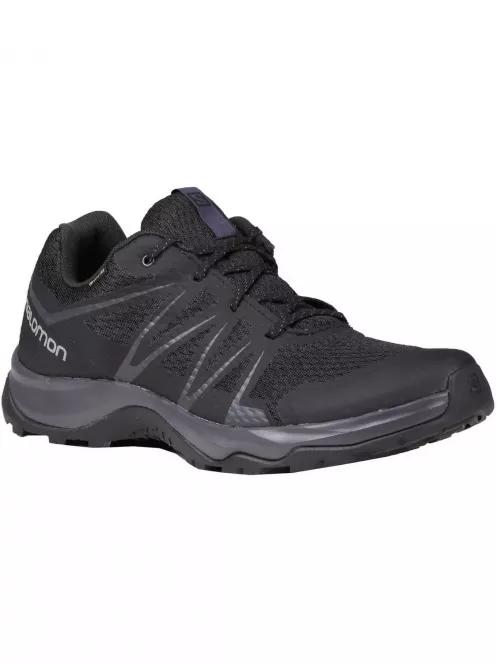 Salomon Shoes Warra GTX férfi vízhatlan túracipő fekete színben 2