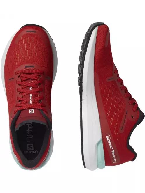 Salomon Schuhe Sonic 4 férfi futócipő piros színben 6