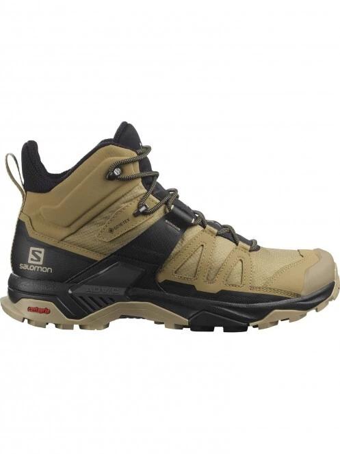 Salomon Shoes X Ultra 4 Mid GTX férfi túrabakancs homok színben 3
