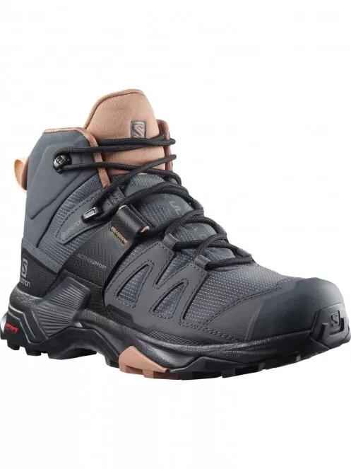 Salomon X Ultra 4 Mid Gtx W női vízhatlan túrabakancs fekete színben 2