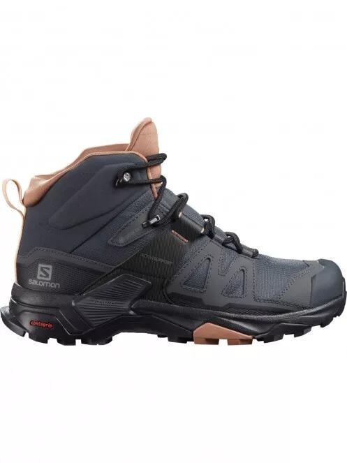 Salomon X Ultra 4 Mid Gtx W női vízhatlan túrabakancs fekete színben 3