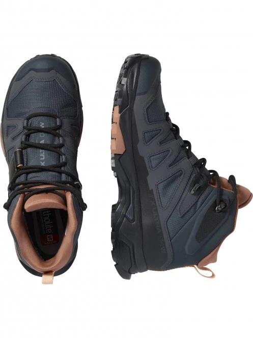 Salomon Shoes X Ultra 4 Mid GTX W női túrabakancs fekete színben 6