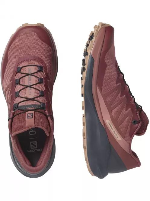 Salomon Schuhe Sense Ride 4 női futócipő piros színben 6
