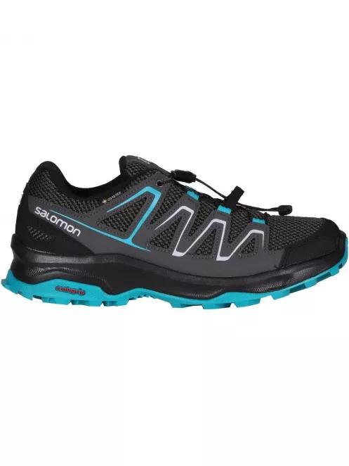 Salomon SHOES CUSTER GTX W női vízhatlan multisport cipő sötétkék színben 3