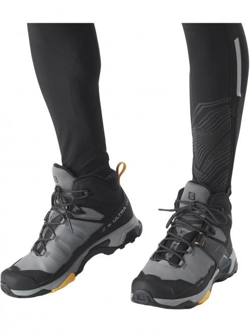 Salomon X Ultra 4 Mid Winter Ts Cswp férfi túrabakancs fekete színben 8