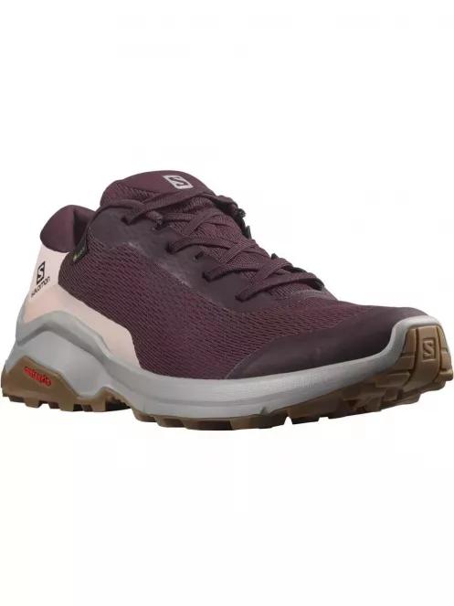 Salomon SHOES X REVEAL GTX W női vízhatlan túracipő lila színben 2