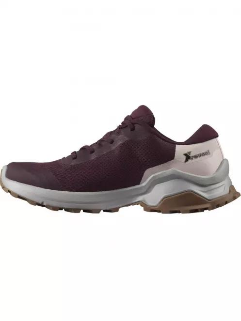Salomon SHOES X REVEAL GTX W női vízhatlan túracipő lila színben 4