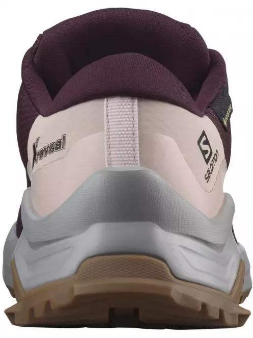 Salomon SHOES X REVEAL GTX W női vízhatlan túracipő lila színben 5