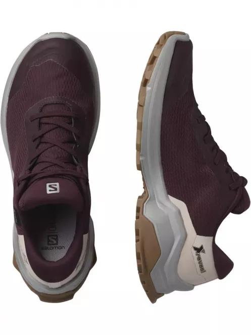 Salomon SHOES X REVEAL GTX W női vízhatlan túracipő lila színben 6