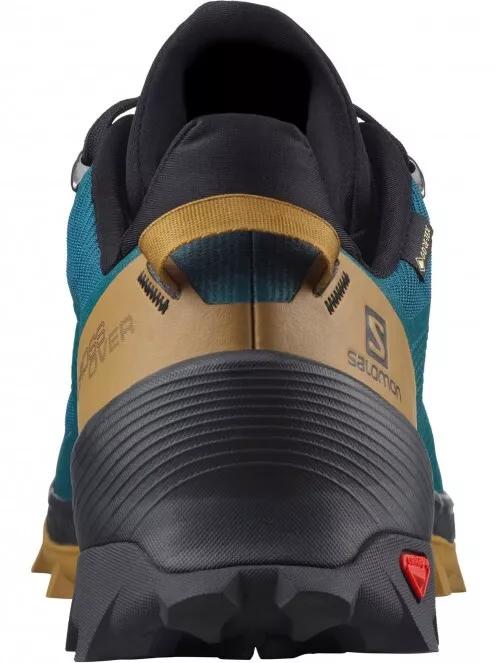 Salomon Cross Over Gtx férfi vízhatlan túracipő zöld színben 6