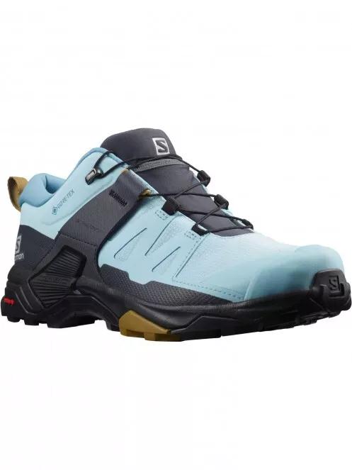 Salomon X Ultra 4 Gtx W női vízhatlan túracipő kék színben 2