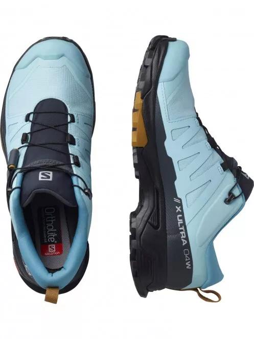 Salomon X Ultra 4 Gtx W női vízhatlan túracipő kék színben 4