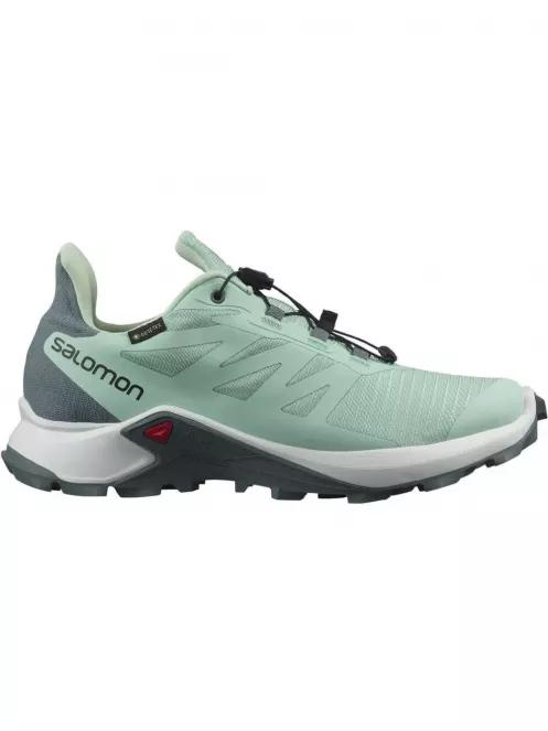 Salomon SHOES SUPERCROSS 3 GTX W női terepfutó cipő zöld színben 3