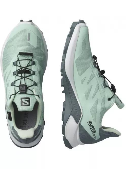 Salomon SHOES SUPERCROSS 3 GTX W női terepfutó cipő zöld színben 6