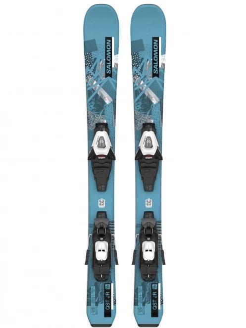 Salomon L Qst Jr Xs + C5 Gw J75 síléc kék színben 2