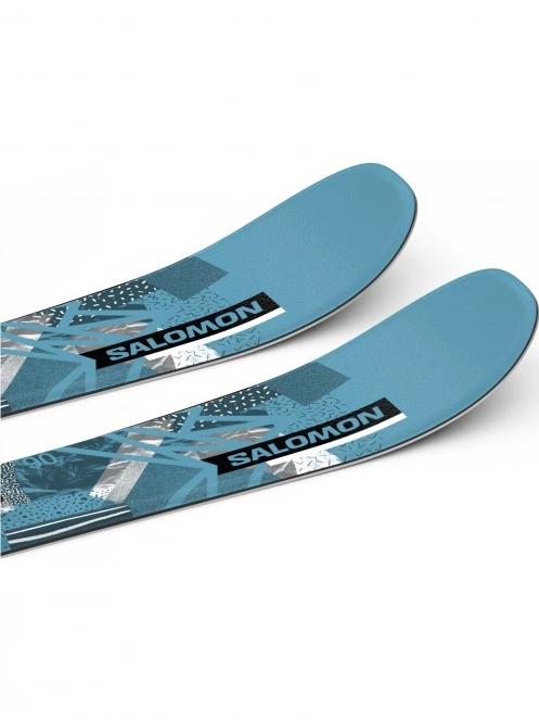 Salomon L Qst Jr Xs + C5 Gw J75 síléc kék színben 5