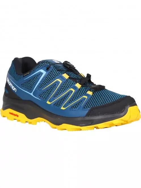 Salomon Schuhe Custer Gtx férfi multisport cipő kék színben 2
