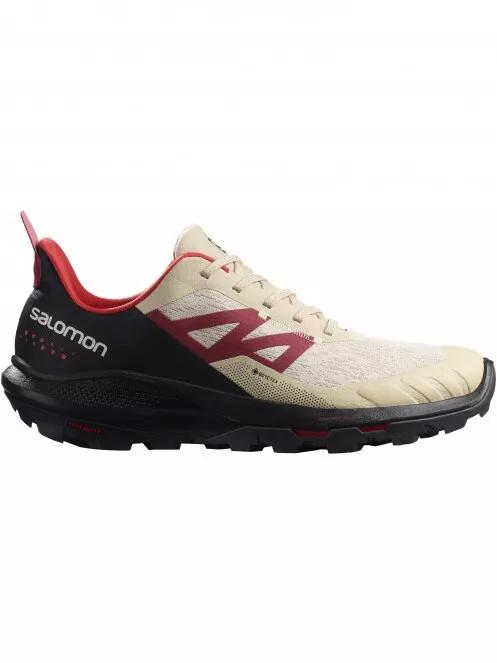 Salomon Outpulse Gtx férfi vízhatlan túracipő homok színben 3