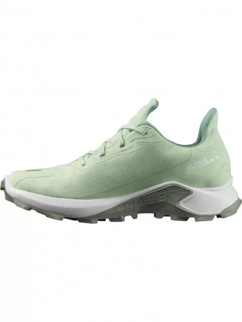 Salomon Alphacross 3 Gtx W női terepfutó cipő zöld színben 4