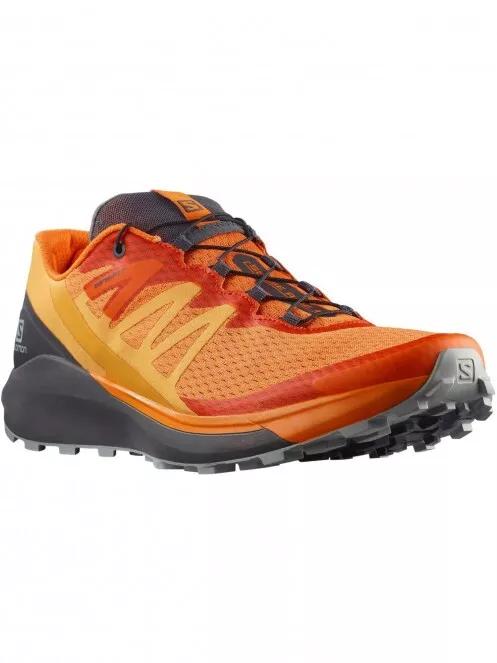 Salomon Sense Ride 4 férfi futócipő sárga színben 2
