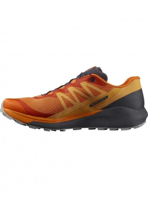 Salomon Shoes Sense RIDE 4 férfi terepfutó cipő narancssárga színben 4