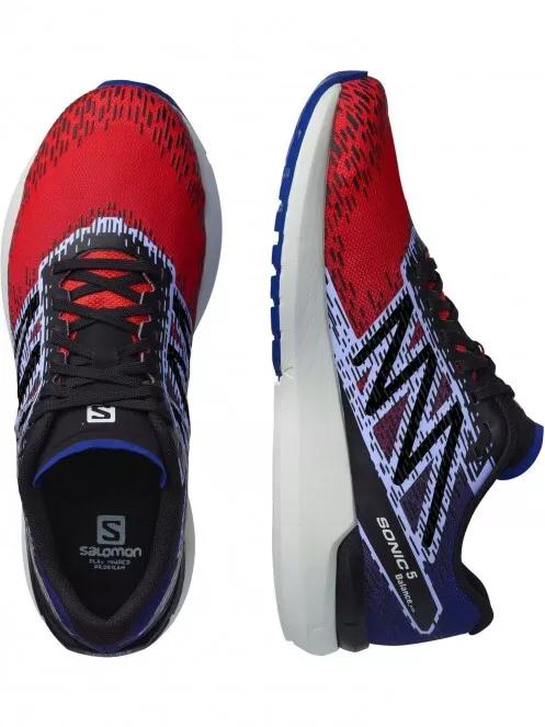 Salomon Sonic 5 Balance férfi futócipő kék színben 5