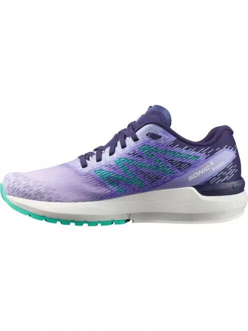 Salomon Sonic 5 Balance W női futócipő lila színben 4
