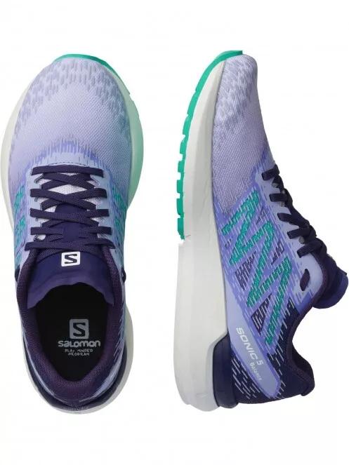 Salomon Sonic 5 Balance W női futócipő lila színben 5