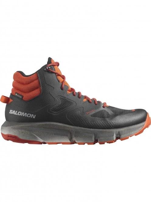 Salomon Shoes Predict HIKE MID GTX férfi túrabakancs szürke színben 3
