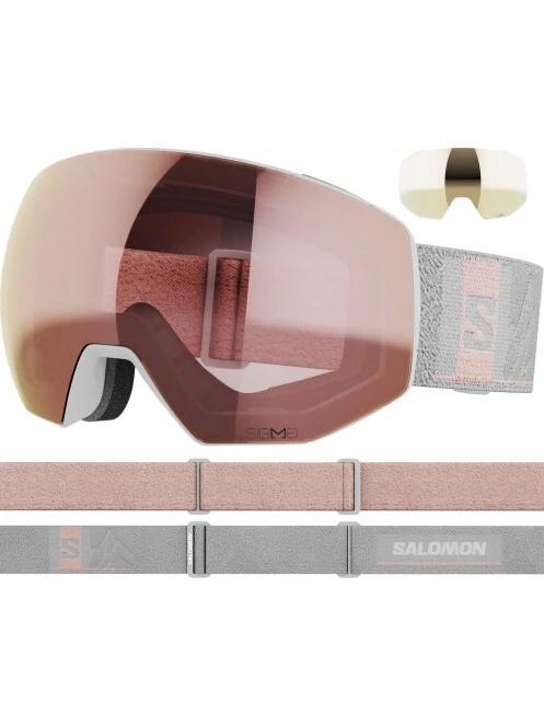 Salomon Goggles Radium Prime Sigma síszemüveg rózsaszín színben 2