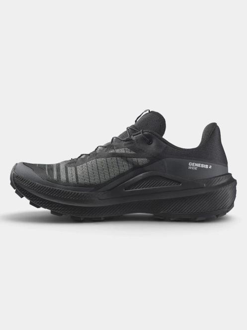 Salomon Genesis 2 Wide férfi terepfutó cipő fekete színben 3