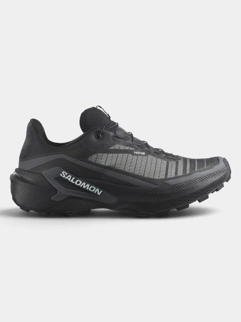 Salomon Genesis 2 Wide férfi terepfutó cipő fekete színben 4