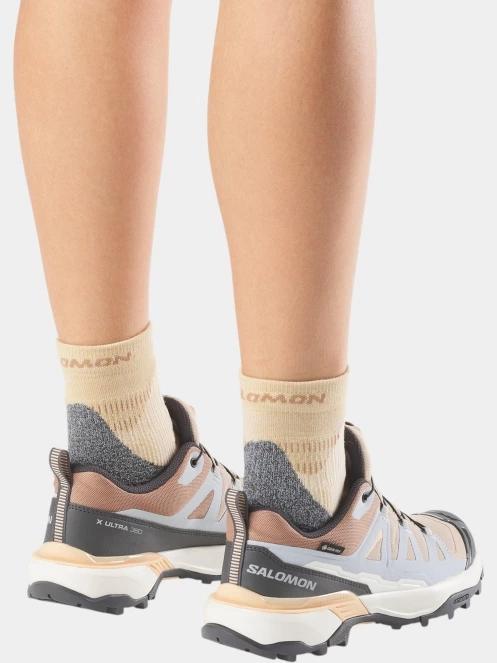 Salomon X Ultra 360 Gtx W női vízhatlan túracipő barna színben 8