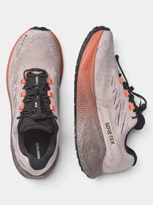 Salomon Aero Blaze 4 Grvl Gtx W női aszfalt futócipő homok színben 5