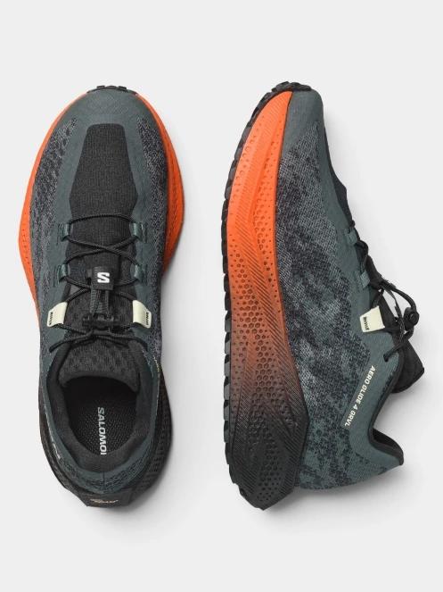 Salomon Aero Glide 4 Grvl férfi aszfalt futócipő fekete színben 5